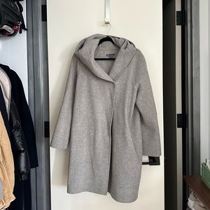 Vince Gray Wool Coat size small